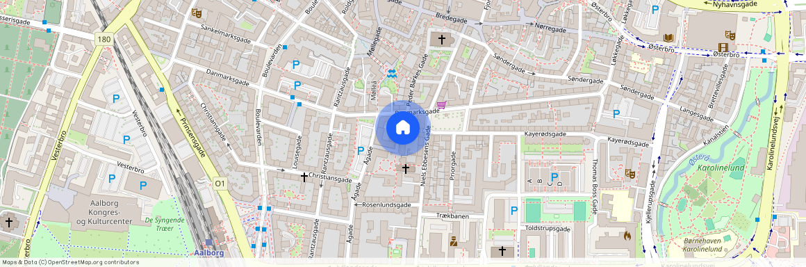 Ågades Passage 18, 2. tv., 9000 Aalborg