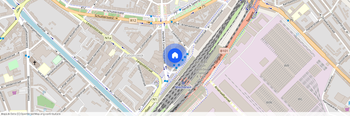 Stationsstraat 46 / 3, 2800 Mechelen