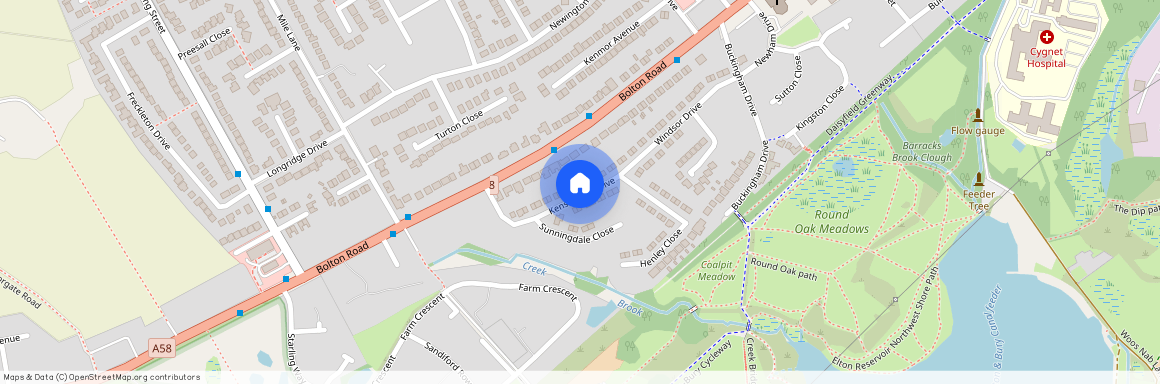 Kensington Drive, Bury