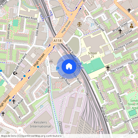 Burford Road, Stratford, London