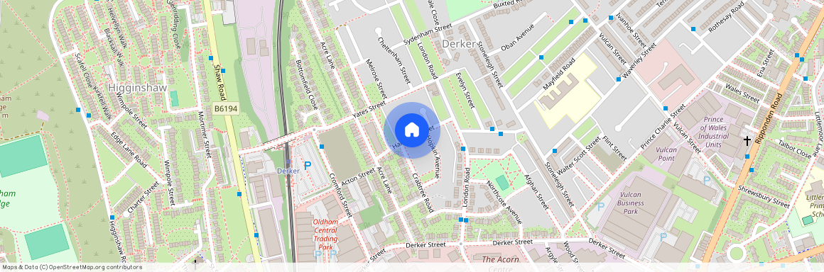 Harcourt Street, Oldham, OL1