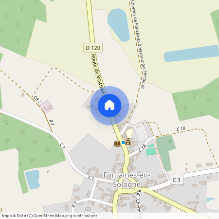 CENTRE-VAL-DE-LOIRE, LOIR-ET-CHER (41), 41250, Fontaines En Sologne