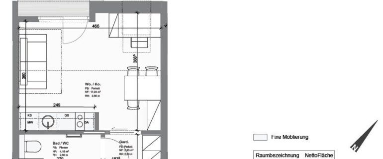 Charmante 1-Zi Wohnung mit Balkon in Graz, zentral, modern, nur 519,50 € Miete! - Photo 1