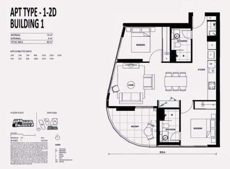 2 Bedroom*T1-714 - Photo 5