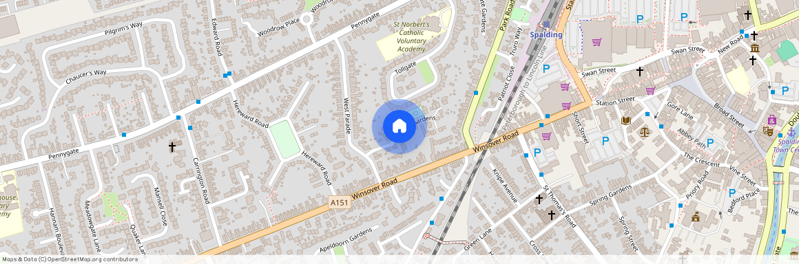 Thistle Gardens, Spalding PE11