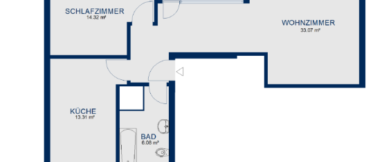 sonnige 2-Zimmer-Wohnung mit Dachterrasse - Foto 1