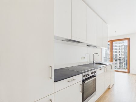 Online-Terminbuchung: 1 Zimmer-Wohnung | 10. OG mit Lift | 4m² Balkon nordseitig | Co-Working-Bereich, Fitnessstudio und Dachterrasse zur gemeinschaftlichen Nutzung! - Foto 5