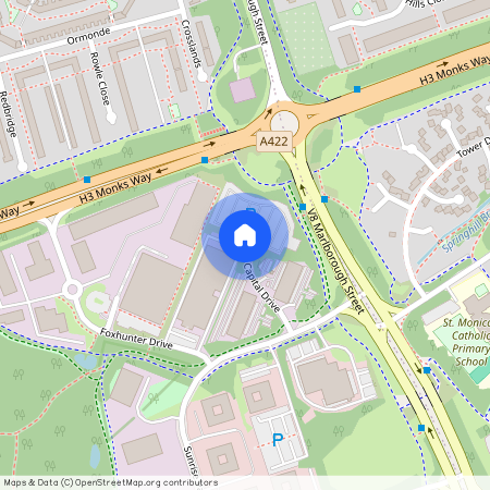 Capital Drive, Linford Wood