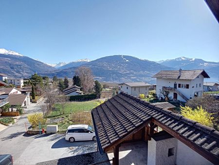 Grimisuat/Coméraz, maison avec cachet de 4.5 pièces - Photo 2