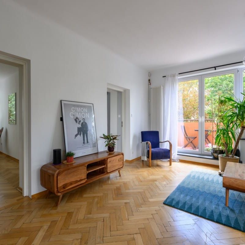 Saska Kępa | 3 pokoje | widok na zieleń | taras 58 m² - Photo 1