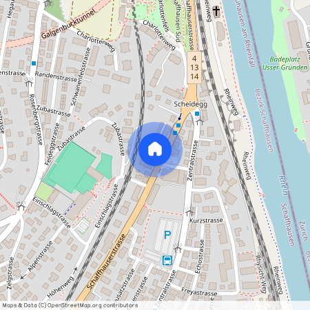 8212, Neuhausen am Rheinfall, Schaffhauserstrasse, 33