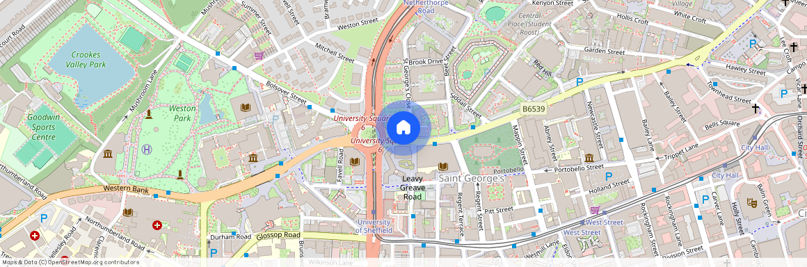1 St Georges Walk, City Centre, Sheffield, S3