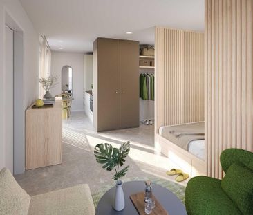 Klein aber fein - 1.5 Zimmer-Studiowohnung - Photo 1