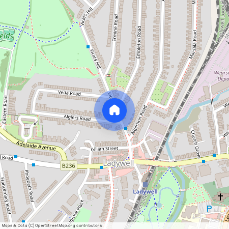 Vicars Hill, London, SE13