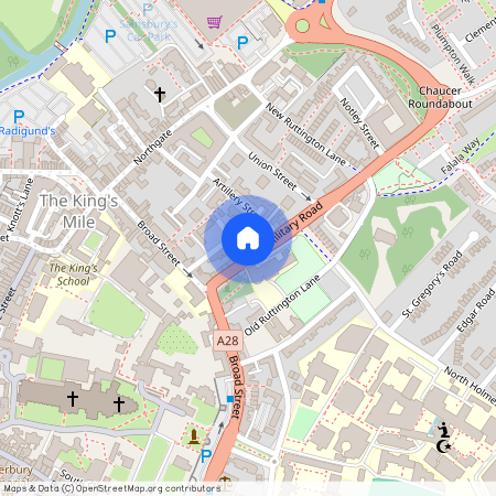 8 Military Road, Canterbury CT1 1DD, United Kingdom