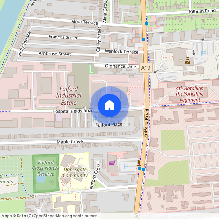 Fulford Place, Hospital Fields Road