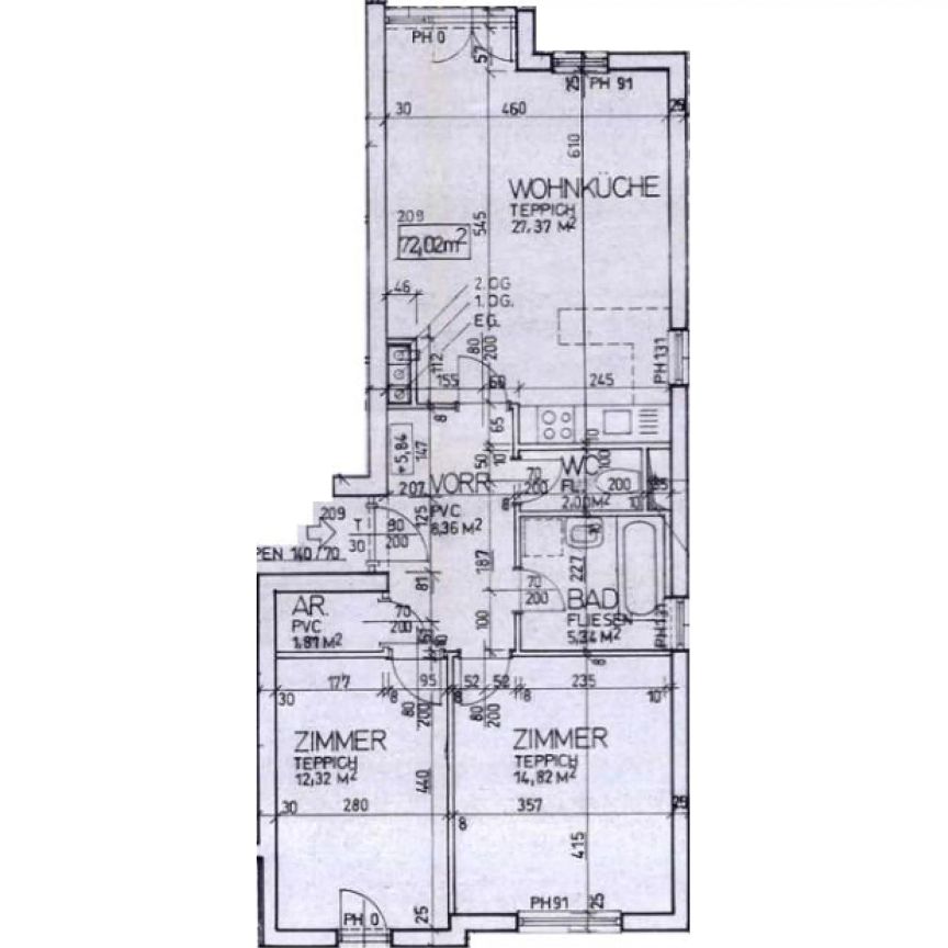 3-Zimmer-Wohnung, Top 209 - Photo 2