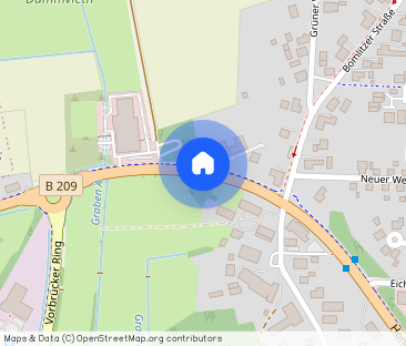 Stilvolle 2-Zimmer-Wohnung mit Balkon u. Aufzug - Foto 1