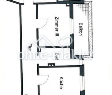 3-Zimmer Wohnung mit Balkon und Gemeinschaftsgarten - Osnabrück-Wüs... - Photo 2