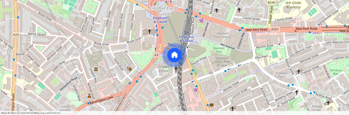 Walworth Road, Elephant and Castle, London, SE1