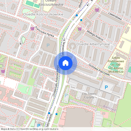 ul. Marii Dąbrowskiej, Kraków