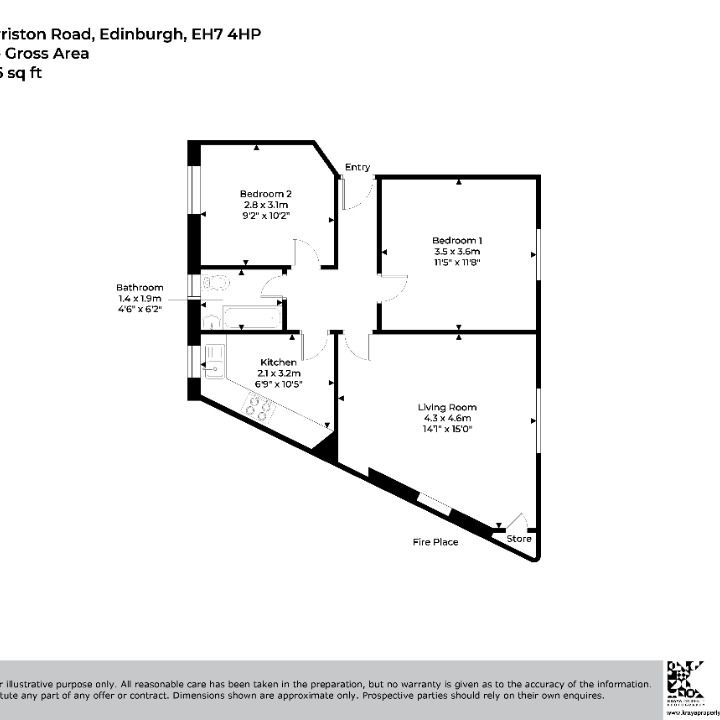 Warriston Road , Edinburgh, EH7 4HP - Photo 1