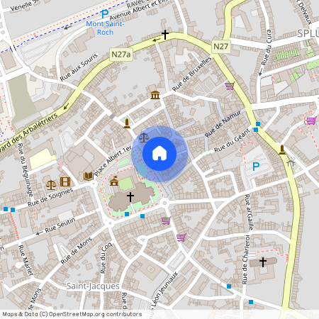 Place Lambert Schiffelers, 3, 2, 1400, Nivelles