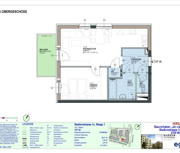 2-Zimmer-Wohnung mit Balkon, Top 6 - Foto 2