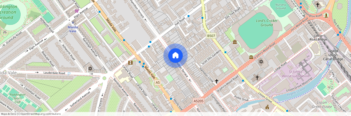 St John's Wood, Hamilton Terrace, NW8 9UJ, London