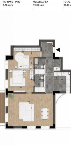 Brand New Two Bedroom Apartment, Downtown, Armeneasca - Fotografie 2
