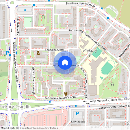 ul. Witolda Gombrowicza, Legnica, dolnośląskie