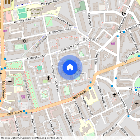 Frampton Park Road, Hackney, London, E9