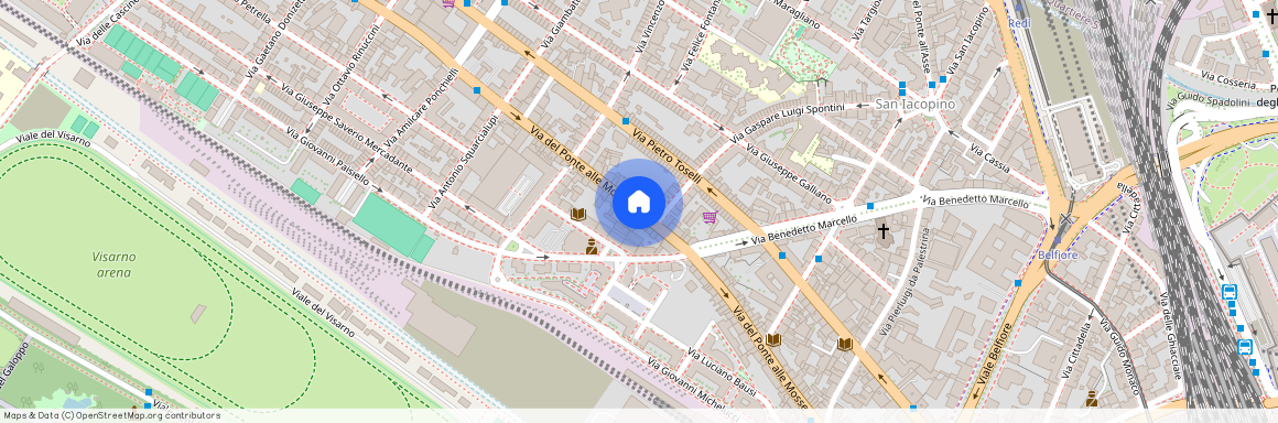 Via del Ponte alle Mosse, Florence, Tuscany 50144