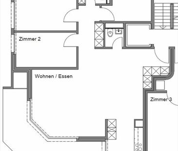 4.5 Zimmer, 94 m², 2. Stock - Photo 3