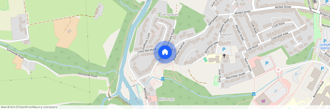 Millheugh, Larkhall, Lanarkshire, ML9