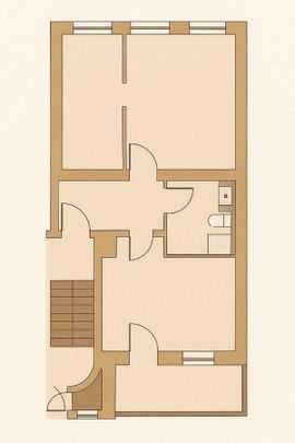 * frisch renoviert * 2-Raum Wohnung mit Balkon in guter Lage * - Photo 1