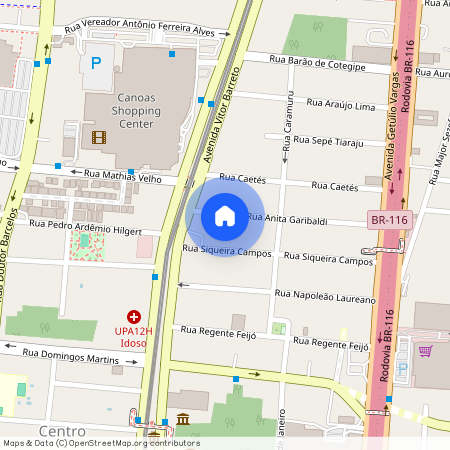 Rua, Anita Garibaldi, 322, Centro, Canoas