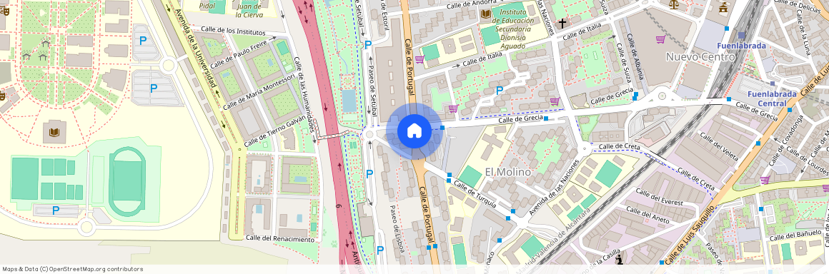 Fuenlabrada II-El Molino, - Calle Portugal