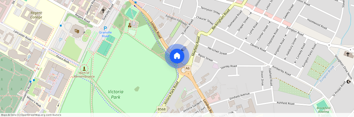 South Knighton Road, Stoneygate, Leicester, LE2