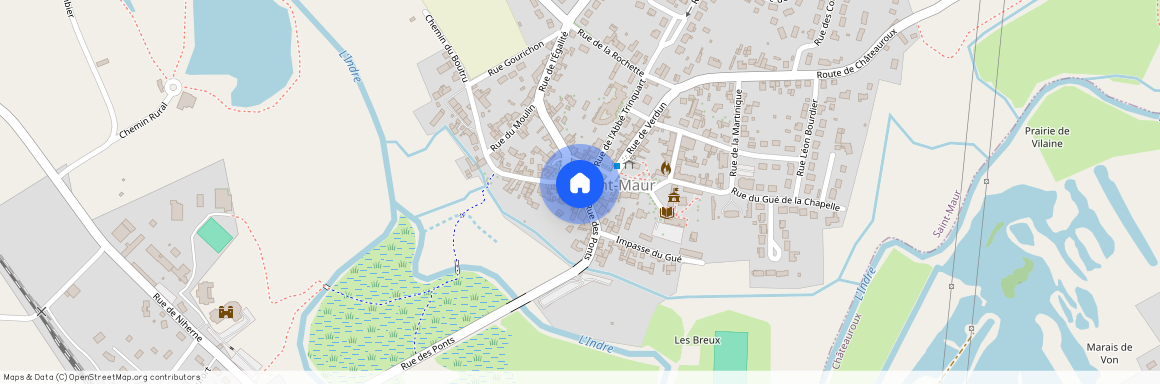 CENTRE-VAL-DE-LOIRE, INDRE (36), 36250, St Maur