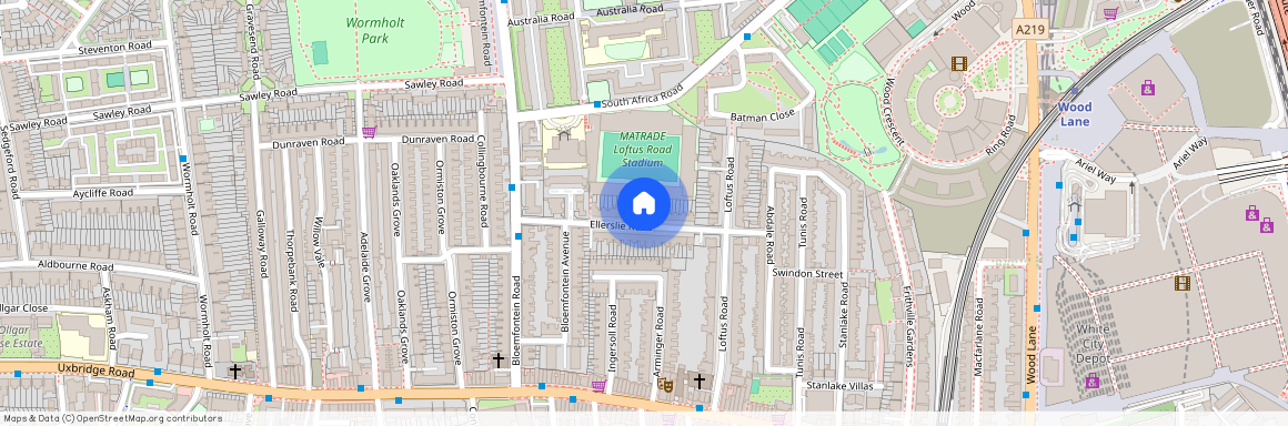 W12, London