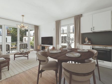 Modern wohnen & draußen genießen – 3 Zimmer mit Terrasse & Einbauküche - Photo 5