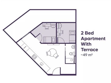 2 Bed Apartment with Terrace Upper - Photo 2