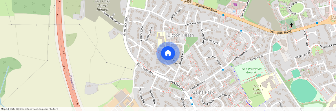 The Knolls, Bicton Heath, Shrewsbury, SY3 5DR