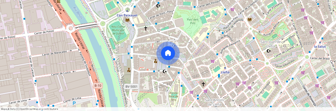 Carrer Elcano, Santa Coloma de Gramenet, Catalonia 08923, Santa-Coloma-De-Gramenet