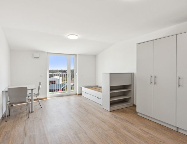 Einziehen und 250 € sichern - Möbliertes 2-Zimmer-Studentenapartment mit großzügigem Balkon - Strom & Internet inklusive - Foto 1