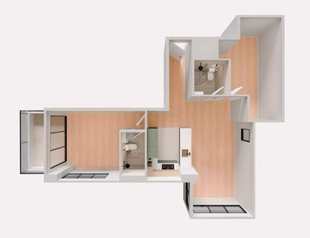 Unfurnished 2 Bedrooms 2 Bathrooms | Type B - Photo 5