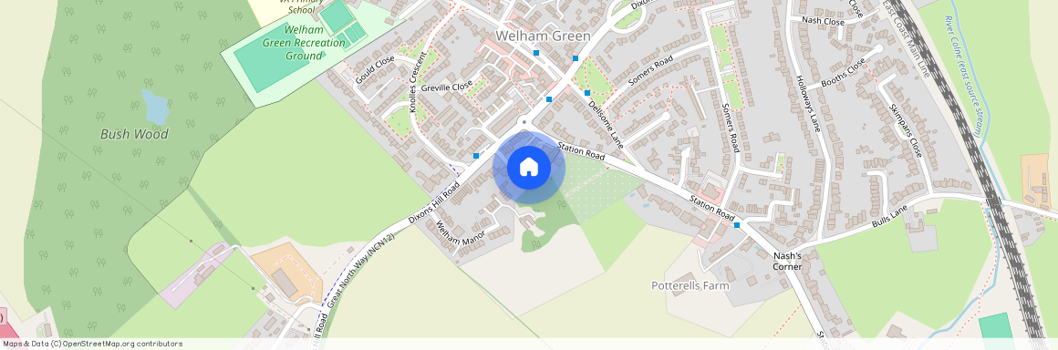 Charkham Mews, Welham Green, North Mymms, Hatfield, AL9