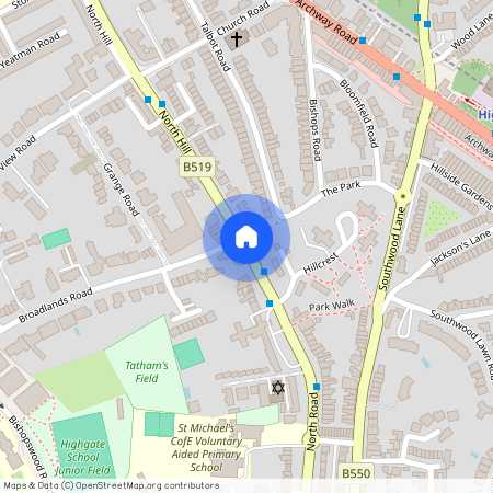 North Hill Court, Highgate, London, N6