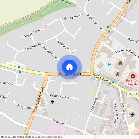 Chestnuts, 1 Worcester Road, Pershore